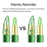 1PC Moisturizing Aloe Vera Lipstick Discoloration Lip Care Nutritious Plumper Lip Balm Magic Cosmetic Makeup Lip Beauty Care