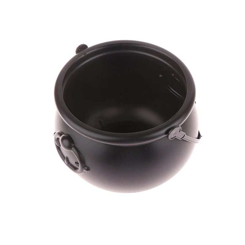 Large Wizard Witch Cauldron Decoration Prop Halloween Irish Parties Table Centerpieces Candy Holder Table Halloween Decorations