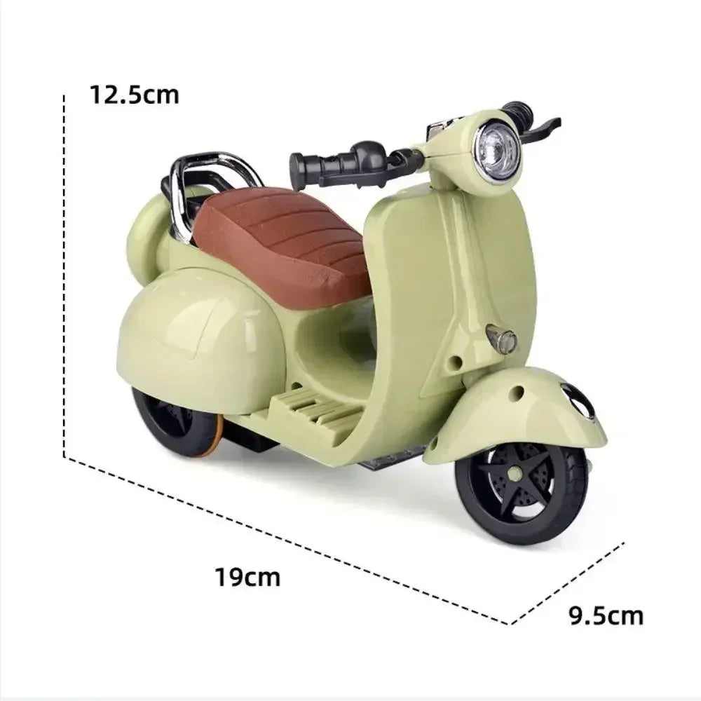 2025 Doll Mini Electric Motorcycle Children's Toy for labubu toy motor for doll (no doll).