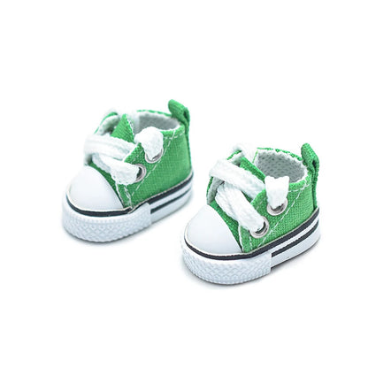 For Ropa LABUBU 15/17cm Cotton Dolls Shoes Toys Casual Sports Canvas Shoes Martin Boots Dolls Accessories for labubu outfits