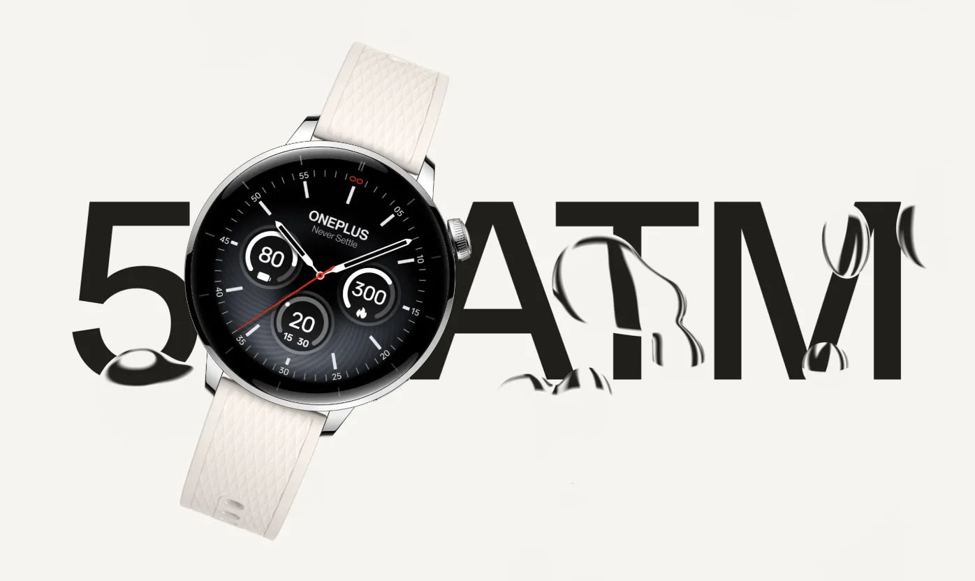 Global Version OnePlus Watch 3 43mm Smartwatch 1.32inches AMOLED Display Up to 60H Battery Life Wear OS by Google GPS NFC