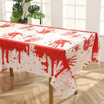 1Pcs Halloween Skeleton Pumpkin Spider Tablecloth Halloween Ghost Festival Day of The Dead Prank Party Carnival Party Decoration