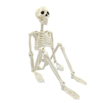 Halloween Decorations Skeleton,Posable Human Shape Skeleton,Halloween Fake Bone Horror Decoration