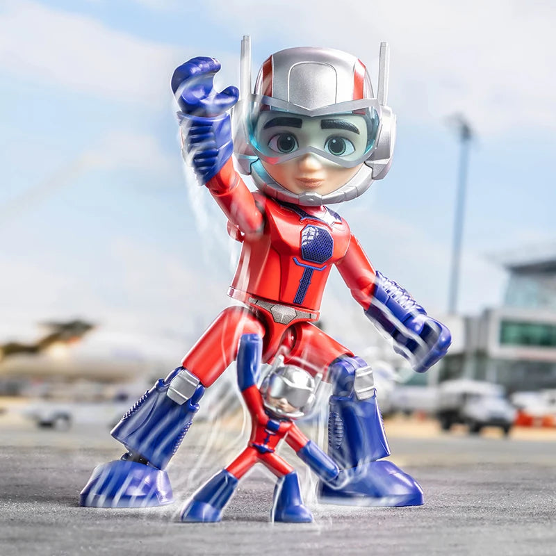 In Stock Genuine Blokees Marvel Spidey Amazing Friend Spider-Man Miles Ant-Man Anime Figure Action Figure Model Collection Toys