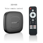 Smart Home Theater TV Box Android13  Allwinner H313 Google Assistant Netflix Streaming Bluetooth Media Player 2.4G/5G Wifi