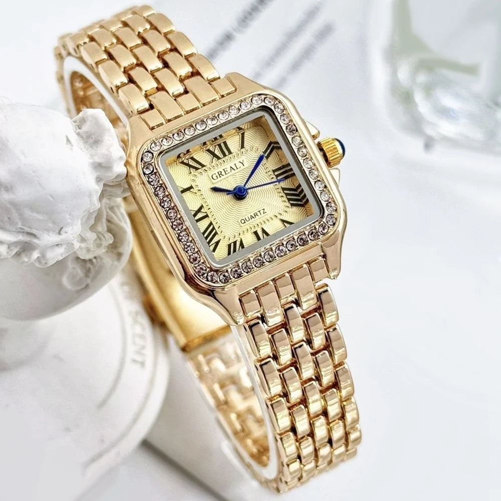 New Fashion Square Women Watches Ladies Quartz Watch Female Wristwatch Casual Lady Clock Women Watch Relogio Feminino Watches