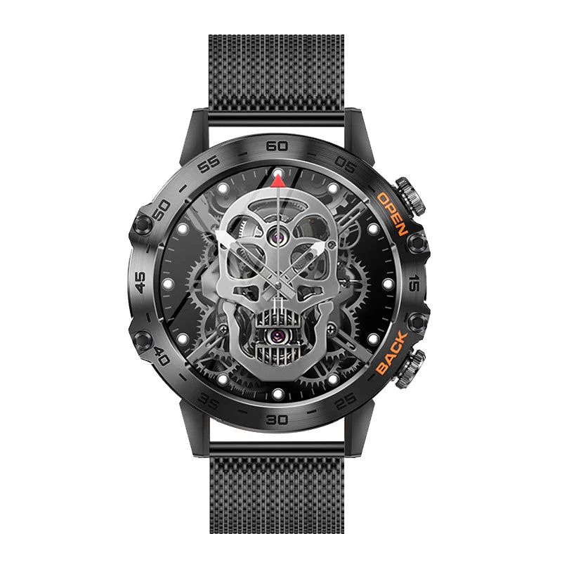 K52 Smart Watch Men 1.39inch IPS Screen Bluetooth Call Custom Dial Heart Rate Health Monitoring Outdoor Sport Smartwatch
