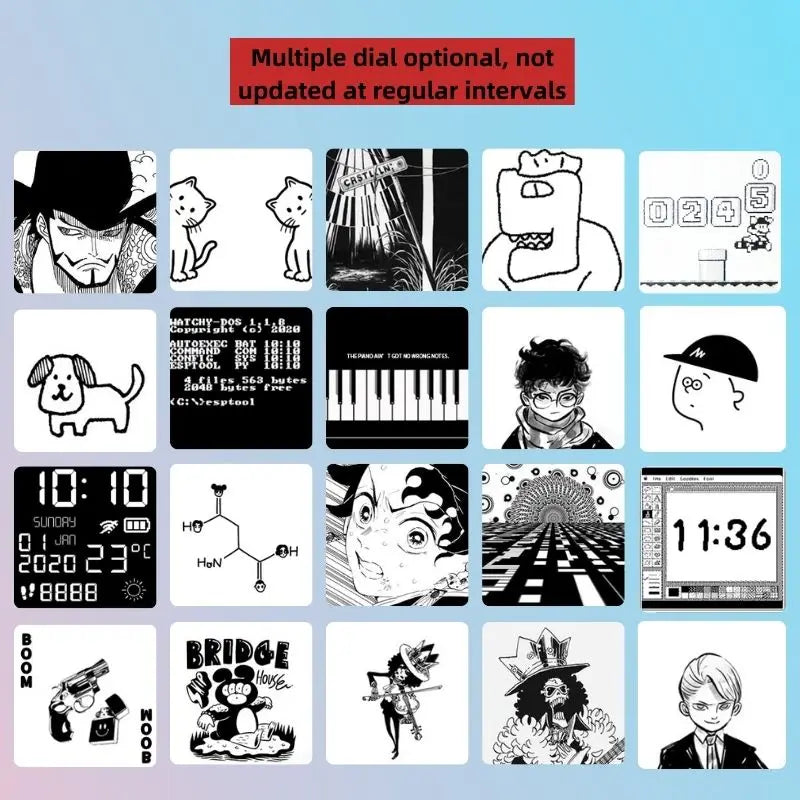 ESP32 p4 E-ink Display Open Source Watch V2.0 ePaper Smartwatch DIY Dial With Bluetooth And WiFi Programmable For Developers