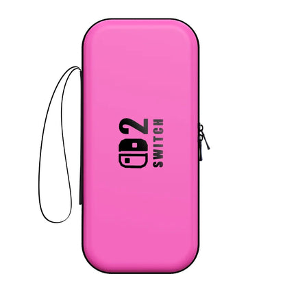 For Switch 2 (2025) dedicated carrying case, protective hard shell portable travel storage bag, can hold 12 game cartridges