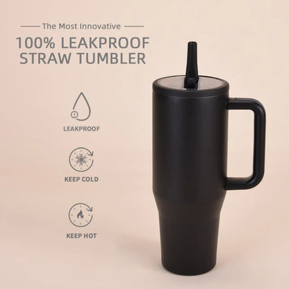 40 Oz Vacuum Flask Cup Thermos water Bottle Thermal Mug Large Capacity Stainless Steel Cold and Hot Tumbler Travel Car coffee