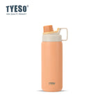 Tyeso Stainless Steel Sports Water Bottle Insulated Leak-Proof Portable Fitness Flask for Outdoor Workouts Travel Vacuum Flasks