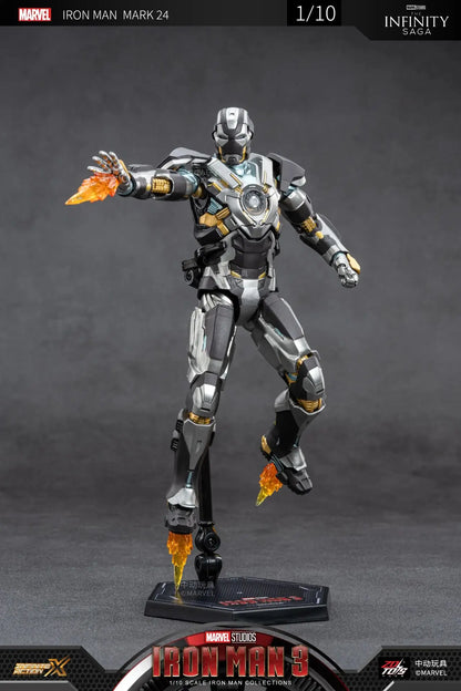 ZD Toys Iron Man Action Figure Mark 35 Red Snapper Iron Man MK 24 MK 22 MK 47 Tony Stark Ironman Figure Action Collect Toy Gift