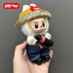 Clothes for Clothes Doll DIY Accessories Pull Cloth Cola Happiness Factor Labubu Clothes Set Doll Outfit Have Shoes