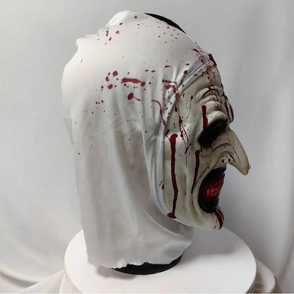 Men Halloween Costumes Art The Clown Cosplay Costume Movie Terrifierr 2 Bloody Jumpsuit Male Jumpsuit Horror Outfits