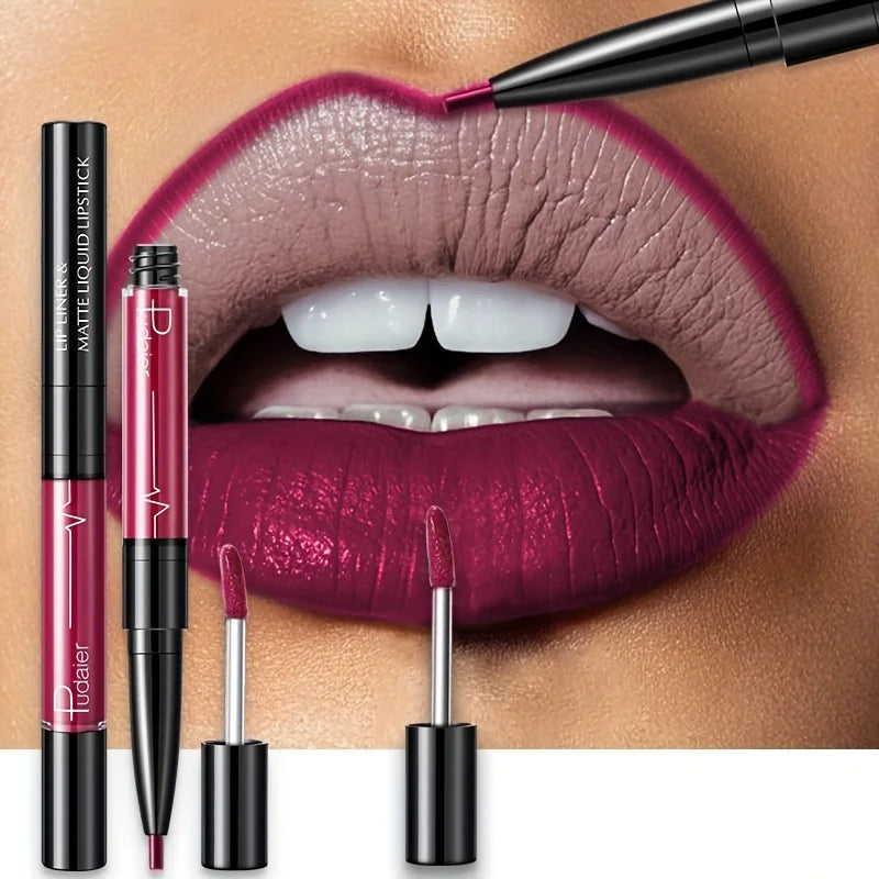 Ultra-Precise Waterproof Lip Liner - Lip Liners with High Pigment, Smooth, Sweatproof, Long-Lasting Wear for Perfect Lip Contour