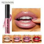 1PC Butter Gloss Non-Sticky Lip Gloss Long Lasting Nude Lip Makeup Hydrating Lip Gloss with Essential Oil Liquid Lipstick