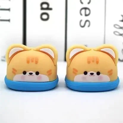 Slipper Shoes Macaron Style 17cm Labubu V2 V1 Doll Shoes Capybara Casual Sandal Dolls Accessories DIY Doll Toys