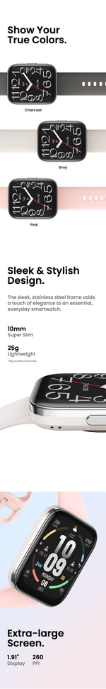 New Amazfit  Bip 5 Unity 46mm Smart Watch 120+ Sport Modes 24-hour Health Monitoring Smartwatch For Android IOS Phone