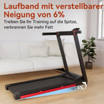 Superun Raceable Treadmill for Home, Walk Treadmill with 6% Incline 158 kg Weight Capacity