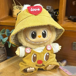 New Mini Plush Doll'S dIY Clothes Accessories for Labubu V1V2V3 High-end clothing set Accessories