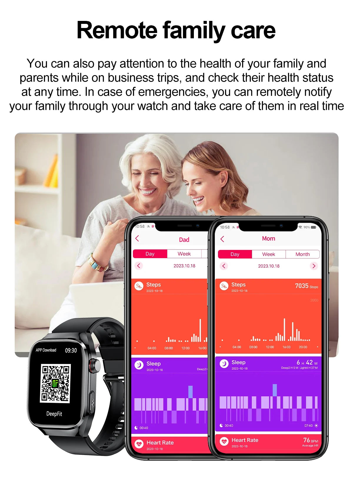 2025 New ECG+PPG Accurate Measure Heart Rate Smart Watch Men Blood Pressure Lipids Uric Acid Bluetooth Call Health Smartwatches