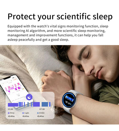 2025 Ultra-thin Durable Women Smart Watch 1.43" Amoled Screen Wireless Call Sports Health Fitness Women Watches For Android iOS