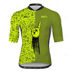 2025 RCN Pro Team Cycling Jersey Set – Men’s Short Sleeve Road Bike & MTB Racing Kit, Breathable Summer Bicycle Clothing with Bib Shorts