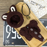 Labubu Doll 17cm Fashion Hoodie Clothing BJD Mini Replacement Cartoon Doll Accessory Cute Decorative Item for Figurines