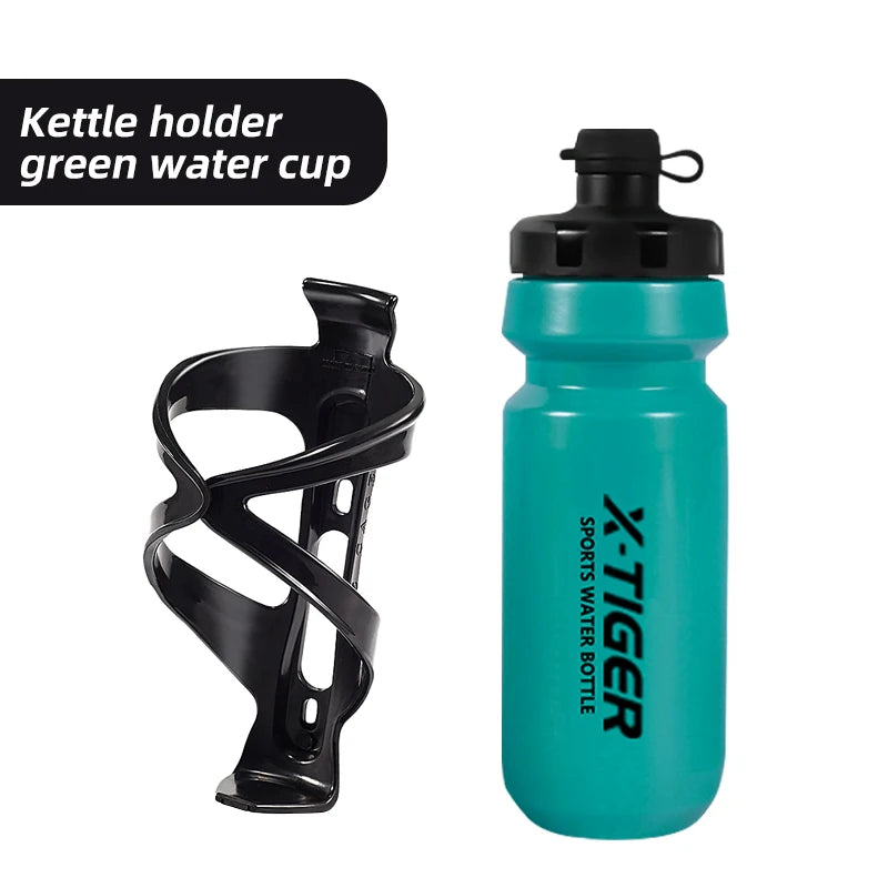 X-TIGER MTB Road Cycling Water Bottle 650ML Leak-proof Bicycle Squeeze Water Bottle for Long-distance Cycling Outdoor Sports Por