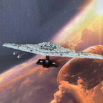 NEW MOC the Supreme Leader Snoke's flag ship Supremacy from The Last Jedi Starship Building Blocks DIY Assembly Bricks Toys