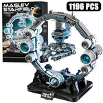 1515Pcs MOC Planet Series Building Blocks Set Technical Hovering Large Sword Model Battle Starship Bricks Toys for Children Gift