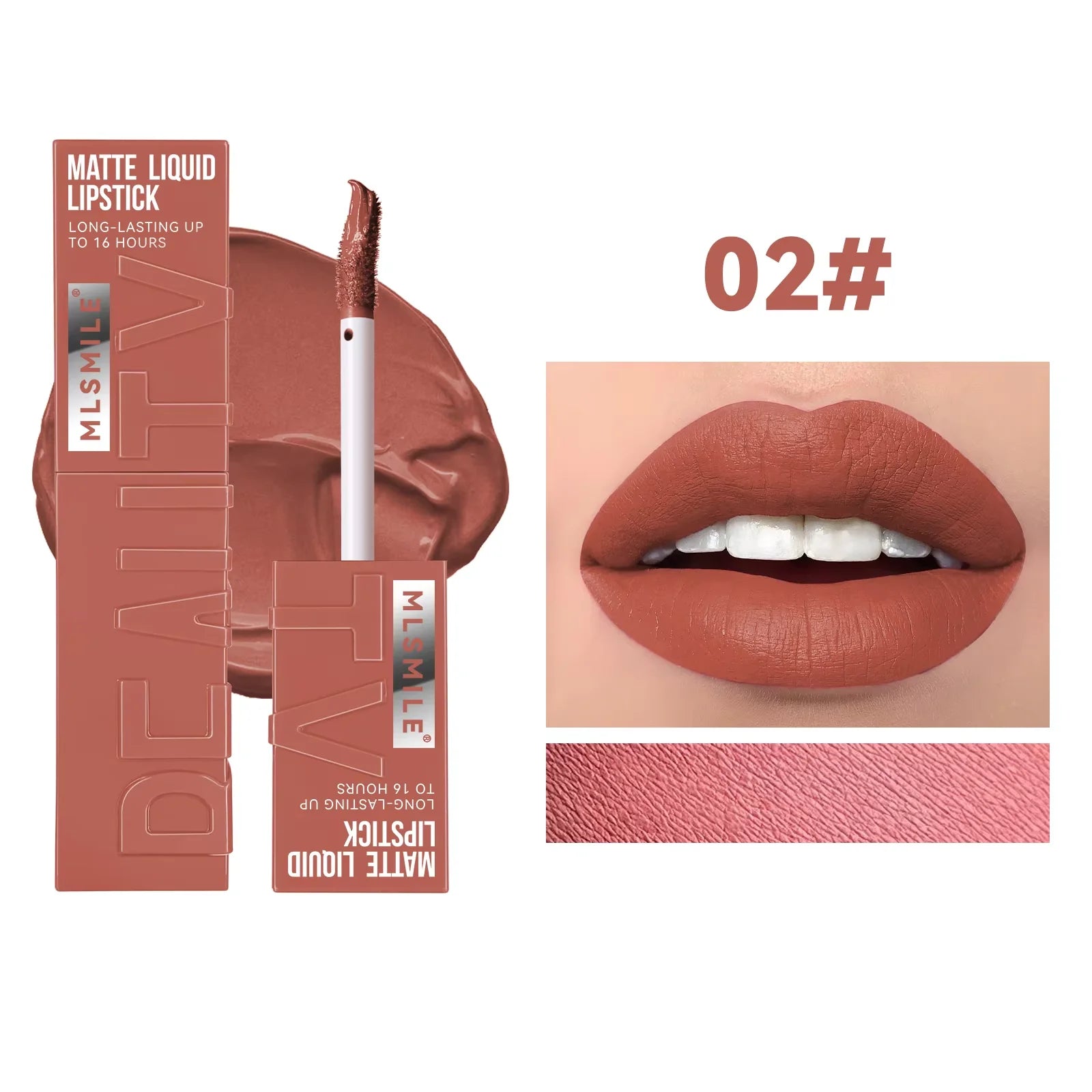 Long Lasting Velvet Matte Lip 6 Colors Gloss Waterproof Non-stick Cup Sexy Nude Red Pink Liquid Lipstick Lips Makeup Cosmetic