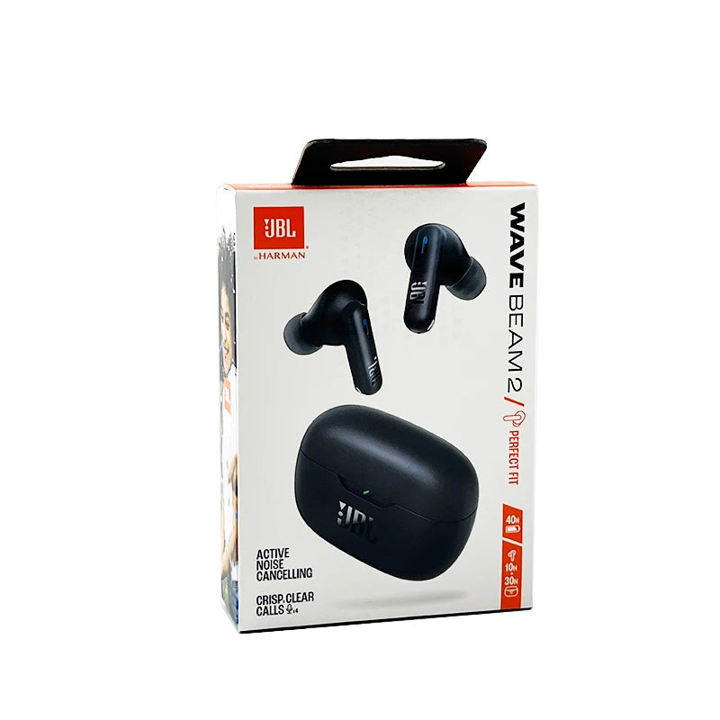 JBL Wave Beam 2 True Wireless Earbuds with Active Noise Cancelling