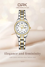 OPK 8110 Watch For Women Quartz Watch Waterproof Classic Luxury Brand Ladies Watch Stainless Steel Strap Watches Reloj Mujer