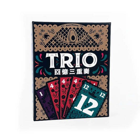 Trio – Jeu de Cartes Stratégique pour Famille, Amis & Couples | Jeu de Soirée Amusant & Interactif