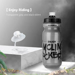 ROCKBROS Bicycle Bottle MTB Road Bike Water Bottle Outdoor Sports Plastic Portable Large Capacity Drink Cycling Water Bottle