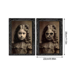 Changing Face Ghost Halloween Decoration Horror Craft Supplies Party Decor Halloween Theme Party Props 3d Ghost Picture Frame