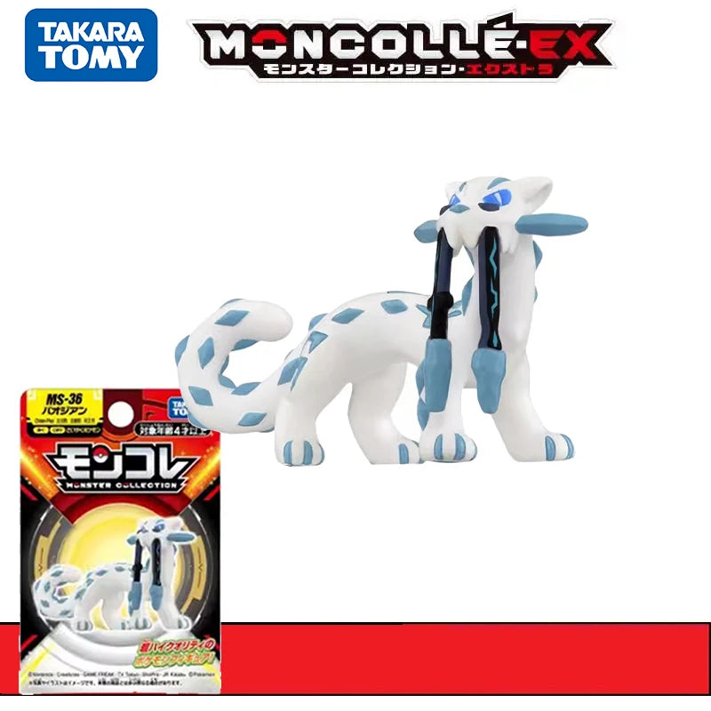 Original Pokemon Figurine Toys Anime Lapras Clodsire Mimikyu Gholdengo Tinkaton Flutter Mane Mini Resin Collection Model Dolls