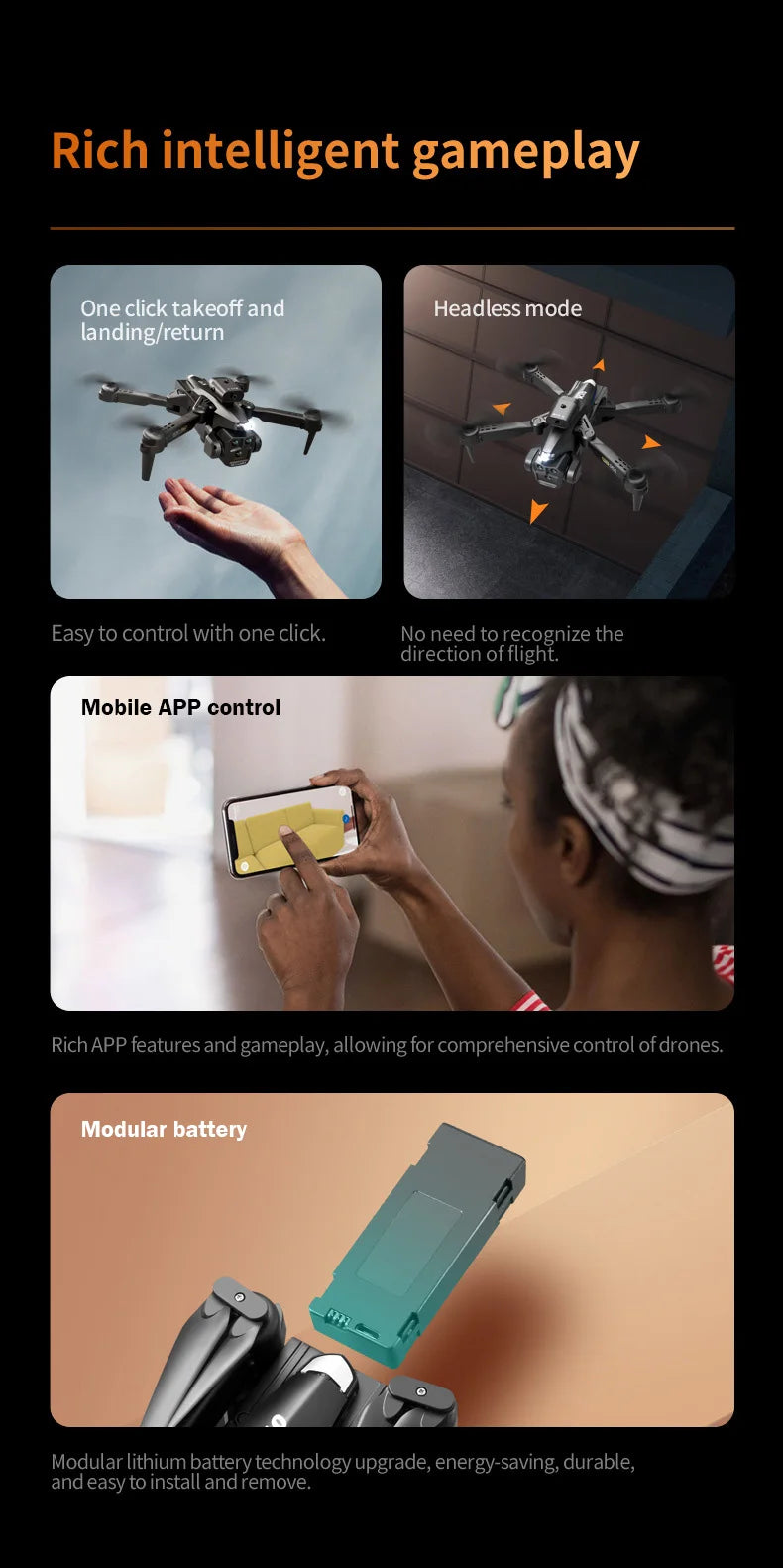 K10 Max RC Drone HD 4K Plane 3 Camera Helicopter Obstacle Avoidance Wifi FPV Quadcopter Optical Flow Aircraft Helicopter Kid Toy