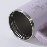 1000ML Large Capacity Water Bottle Various Styles Pink White Vacuum Cup Stainless Steel Juice Milk Tea Car Mugs Gifts