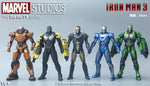 ZD Toys Marvel Studios Iron Man MK3 Action Figure MK35 MK24 MK40 MK38 Tony Stark Ironman Figure Action Collect Toy Gift