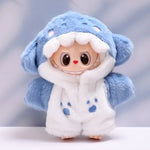 Labubu Doll Clothes Baby Penguin Onesie Labubu I II Idol Dolls 15/17cm Plush Doll'S Clothes Sitting Party Accessories