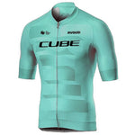 Cube Cycling Jersey Set – Men’s Summer Short Sleeve Bike Shirt & Padded Bib Shorts, Road & MTB Bicycle Clothing Maillot Ciclismo