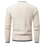 New Autumn Winter O-Neck Slim Fit Knit Sweater Men Casual Pullovers Fashion Mens Youthful Vitality Knitted Pullover Sweaters Man
