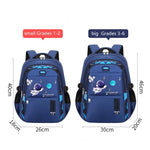 Kid Backpack 2-16Year Children School Bags for Boys Astronaut School Backpack Waterproof Primary Boy Book Bag Mochila Infantil