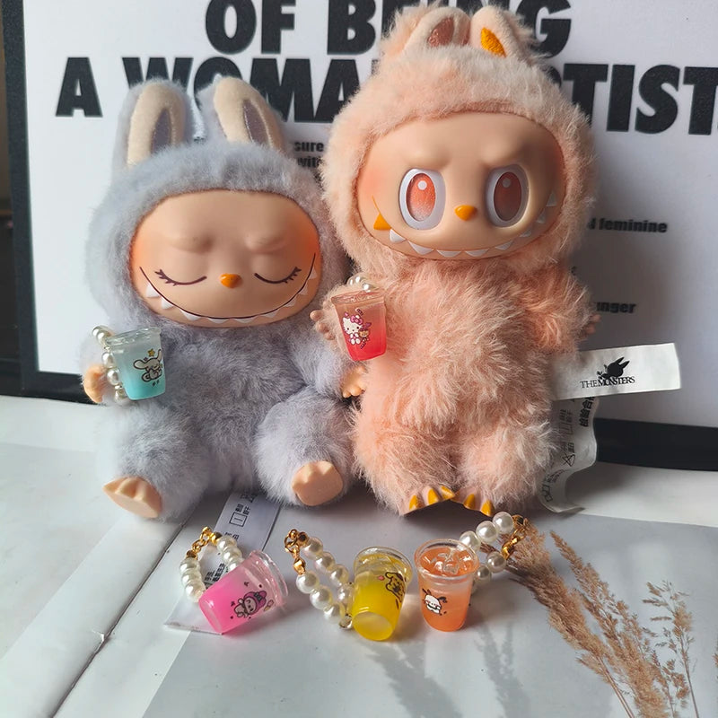 For/Cloth Labubu Miniature Water Cup Clothing Decoration Accessories Can Be Fixed On The Arm'S Labubu Water Cup