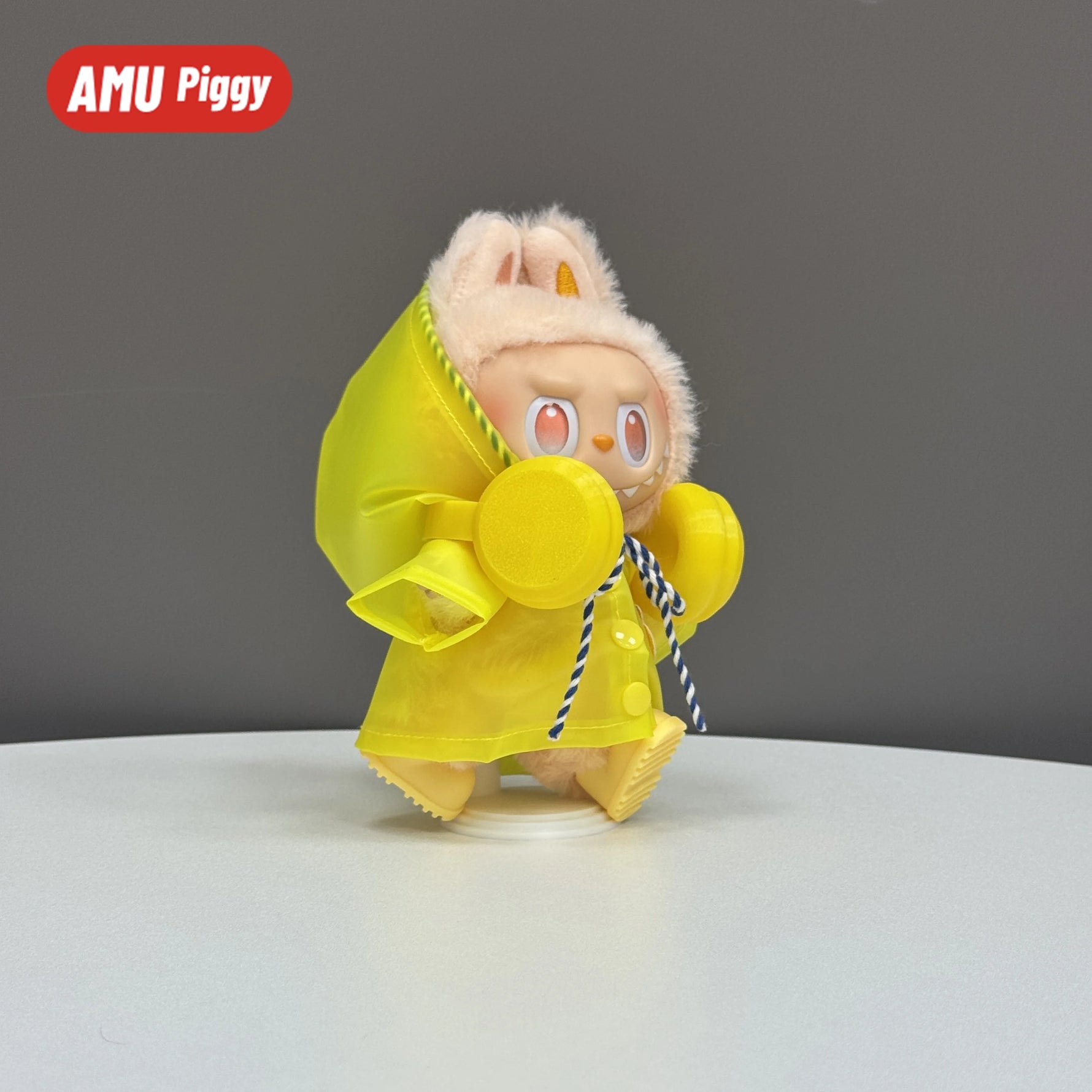 Doll Clothes: Baby Clothes Third Generation, Front High Energy Set, Sitting Party, Macaron,Only clothes