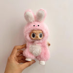 New Labubu Clothing Popular New Products Fashion Velcro 17cm Doll Cute Dress Casual Set Skirt Plush Toy Clothing