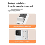 ABUN-Video Wireless Smart Doorbell Kit Wifi Video Doorbell Camera Night Vision Two-Way Audio Cloud Storage Security Doorbell