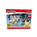 Pokemon Pikachu Figures Popplio Rowlet Cosmog Metang Eevee Litten Wobbuffet Pika Action Figure Toys for Children 8 Pcs / Set